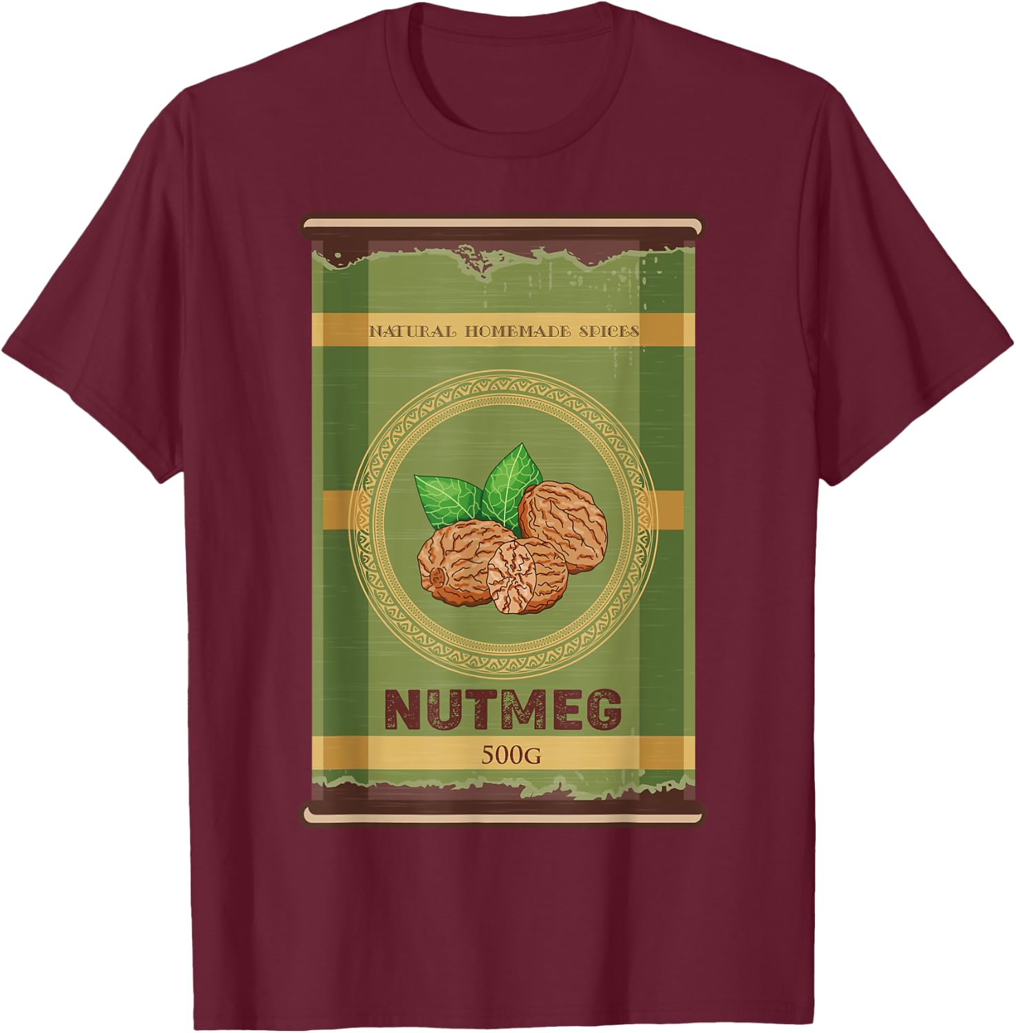 Nutmeg Spice Group Matching Last Minute Halloween Costume T-Shirt - T-Shirt | Maroon