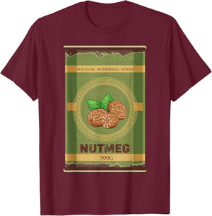 Nutmeg Spice Group Matching Last Minute Halloween Costume T-Shirt - T-Shirt | Maroon