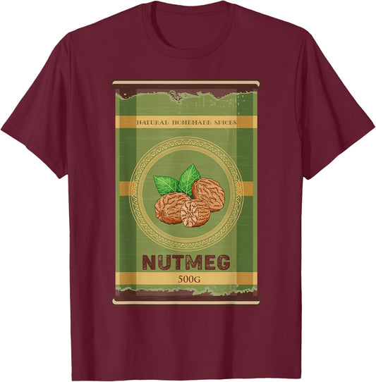 Nutmeg Spice Group Matching Last Minute Halloween Costume T-Shirt - T-Shirt | Maroon
