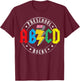 ABCD Preschool Rocks 1st Day Pre-K Teacher Back To School T T-Shirt - T-Shirt | Maroon