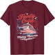Family Cruise 4th of July Patriotic USA American Flag Party T-Shirt - T-Shirt | Maroon