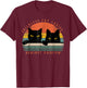 Childless Cat Ladies, Against Fascism T-Shirt - T-Shirt | Maroon