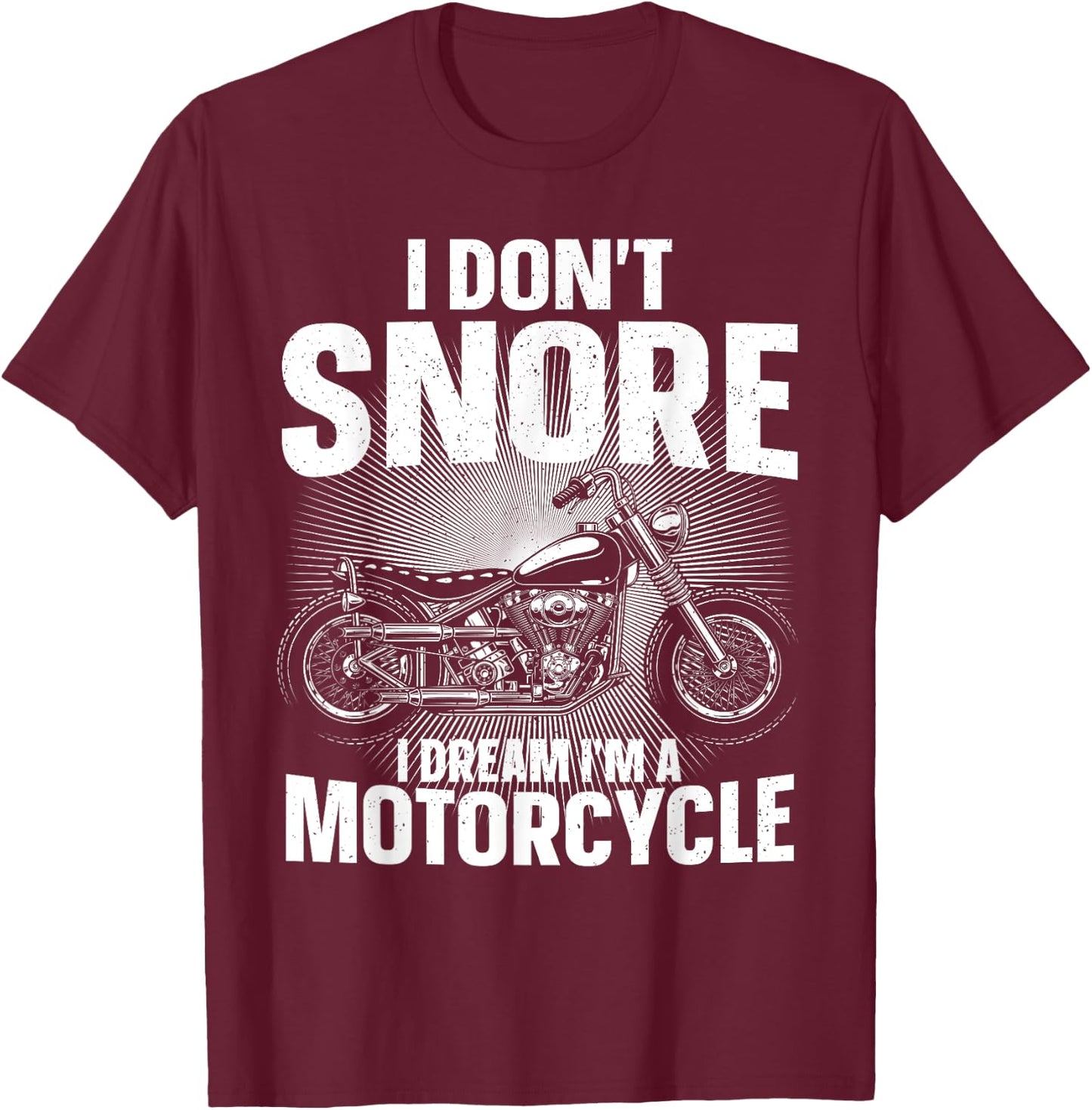 Funny Motorcycle Design Women Biker Motorcycle Rider T-Shirt - T-Shirt | Maroon