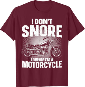 Funny Motorcycle Design Women Biker Motorcycle Rider T-Shirt - T-Shirt | Maroon