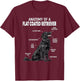 Anatomy Of A Flat Coated Retriever , Small, Black T-Shirt - T-Shirt | Maroon