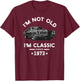 I'm Not Old I'm Classic Since 1973 Vintage Chevelle 51 Years T-Shirt - T-Shirt | Maroon