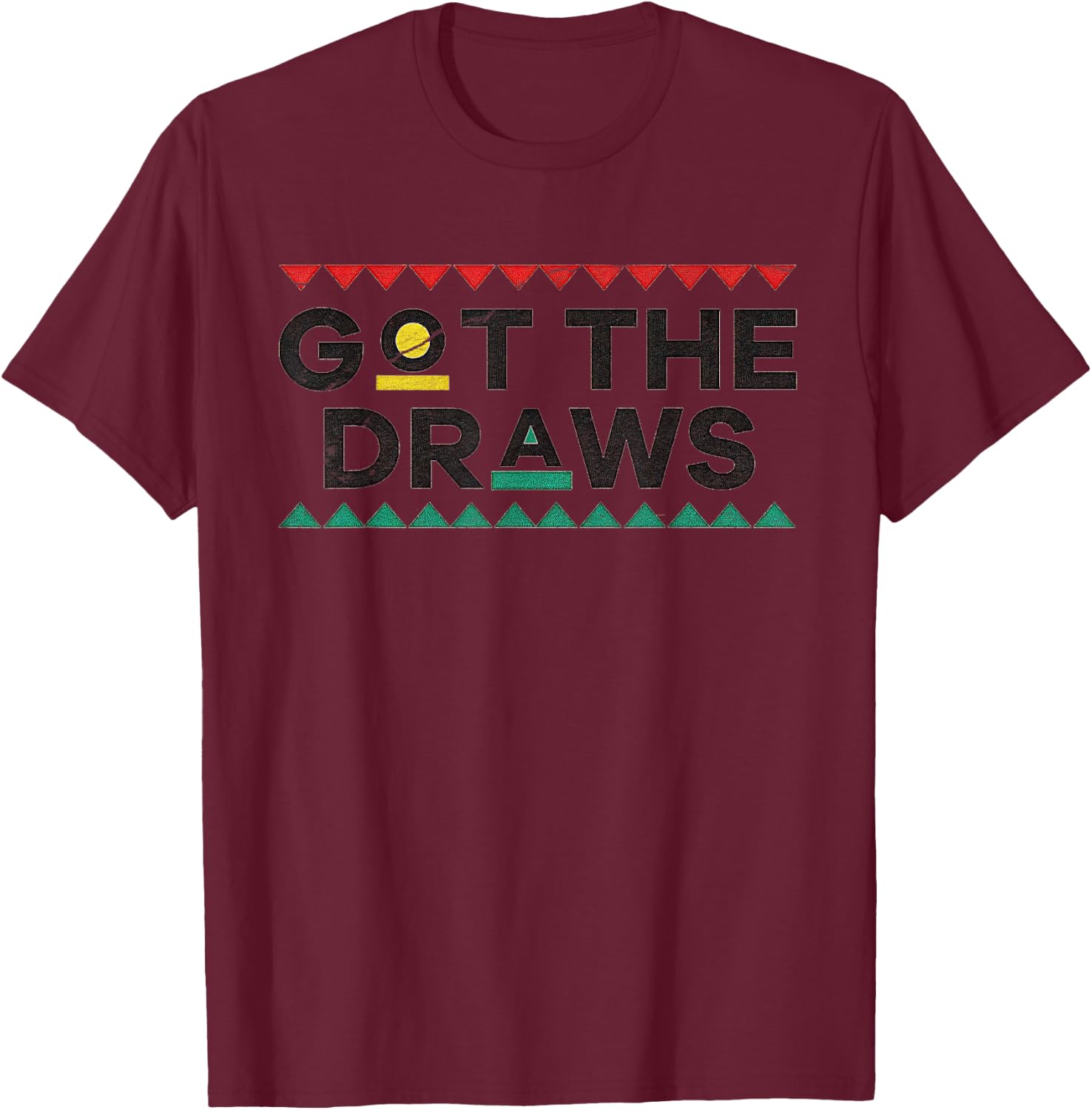 Got The Vintage Draws Martin T-Shirt - T-Shirt | Maroon