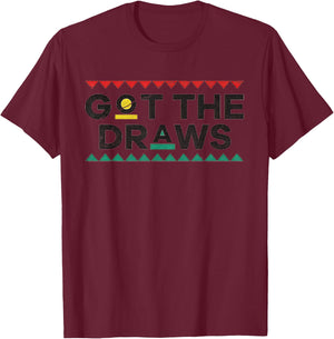 Got The Vintage Draws Martin T-Shirt - T-Shirt | Maroon