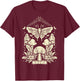 Moth Mushrooms Fairycore Fairy Grunge Nature Women Girls Kid T-Shirt - T-Shirt | Maroon