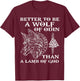 VIKINGS RISE - WOLF OF ODIN - NORSE MYTHOLOGY Gift . T-Shirt - T-Shirt | Maroon