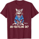 Retro Cat Nurse Gifts Nurse Week Gifts Men Women Funny Nurse T-Shirt - T-Shirt | Maroon