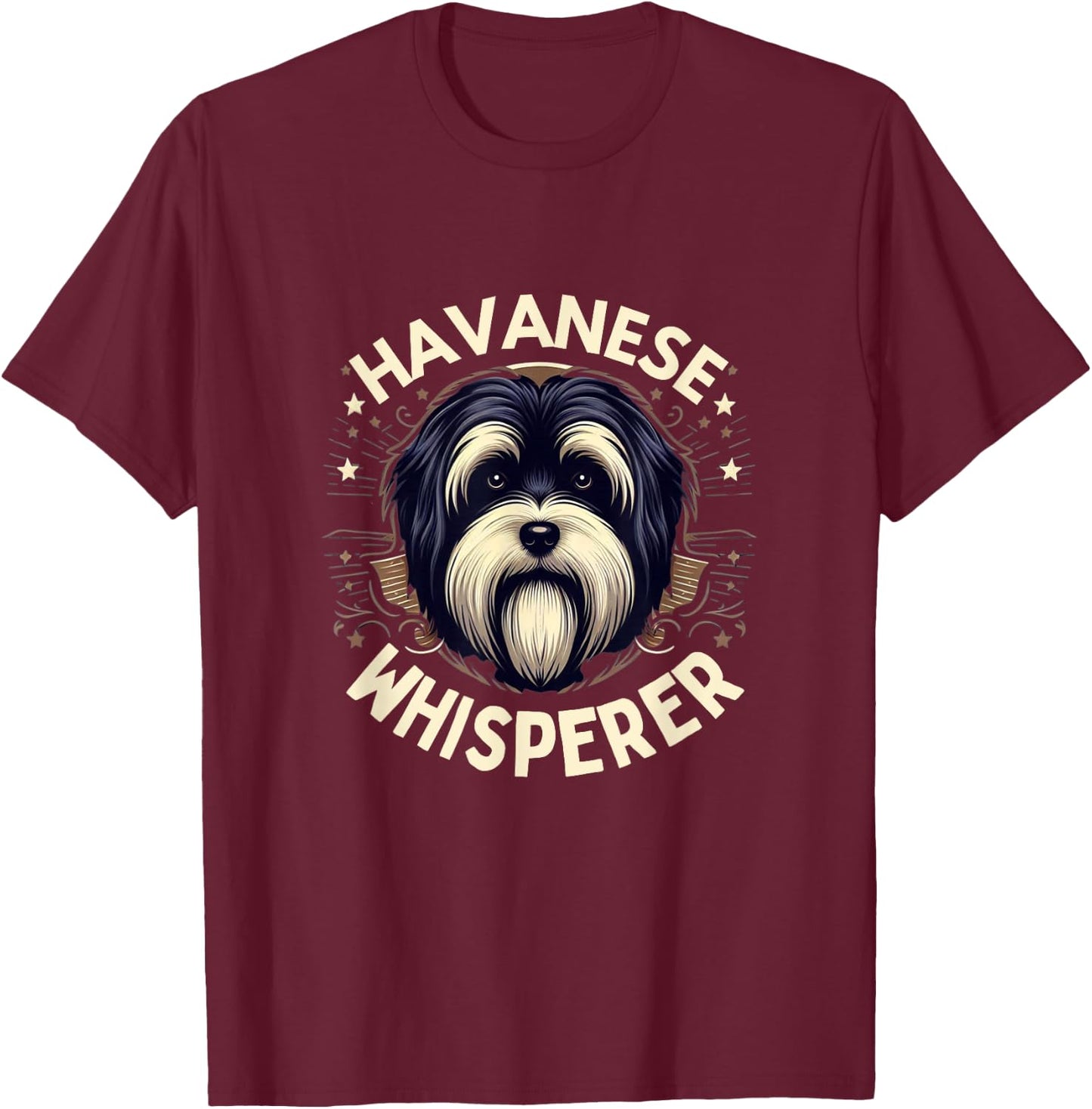 Havanese Shirt Havanese Lover Havaneses T-Shirt - T-Shirt | Maroon
