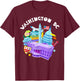 Washington D.C.Vacation Cherry Blossom White House Capitol T-Shirt - T-Shirt | Maroon