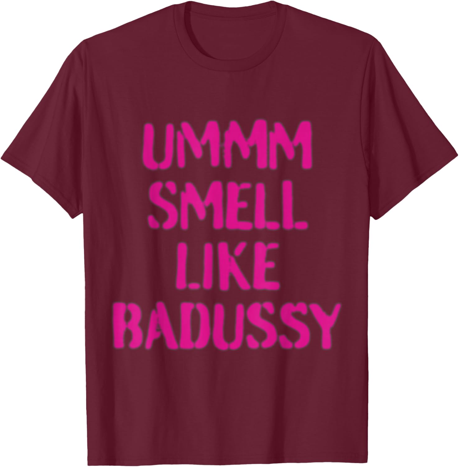 Nle Choppa - Badussy T-Shirt - T-Shirt | Maroon