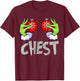 Chest Nuts Matching Chestnuts Xmas Christmas Couples Women T-Shirt - T-Shirt | Maroon