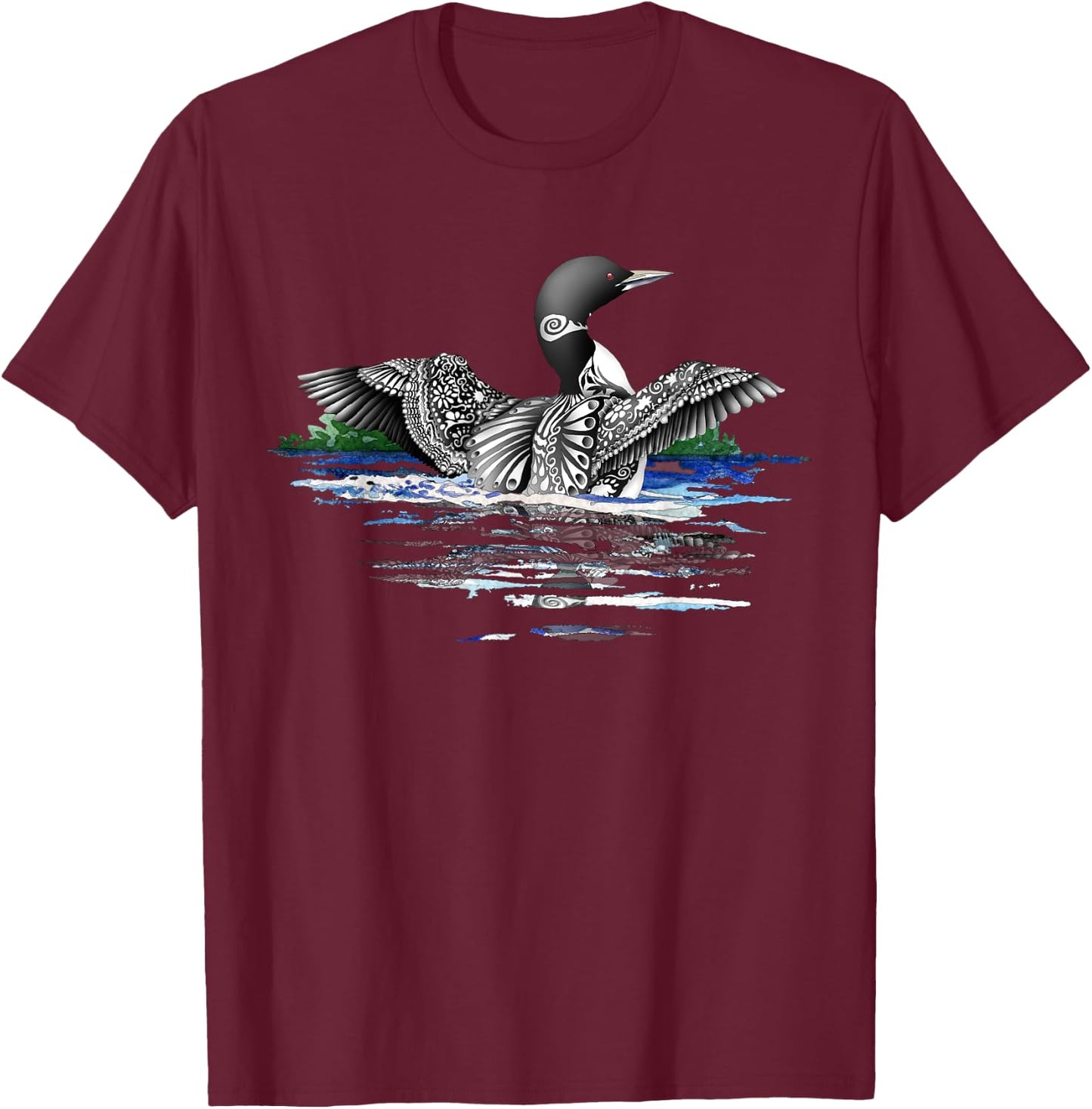 Classy Loon T-Shirt - T-Shirt | Maroon