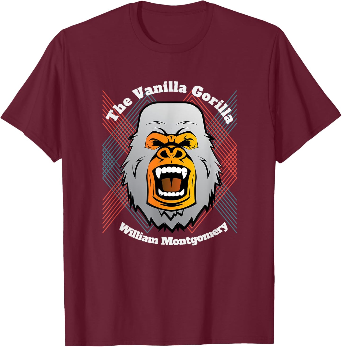 William Montgomery, Vanilla Gorilla T-Shirt - T-Shirt | Maroon