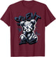 Silent Love Low Diffused Blue 11s Matching Women T-Shirt - T-Shirt | Maroon