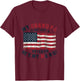 My grandpa Is Not Just A Veteran T-Shirt - T-Shirt | Maroon