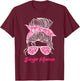 BINGO MOM Bingo Player Mom Bingo Birthday Bingo T-Shirt - T-Shirt | Maroon
