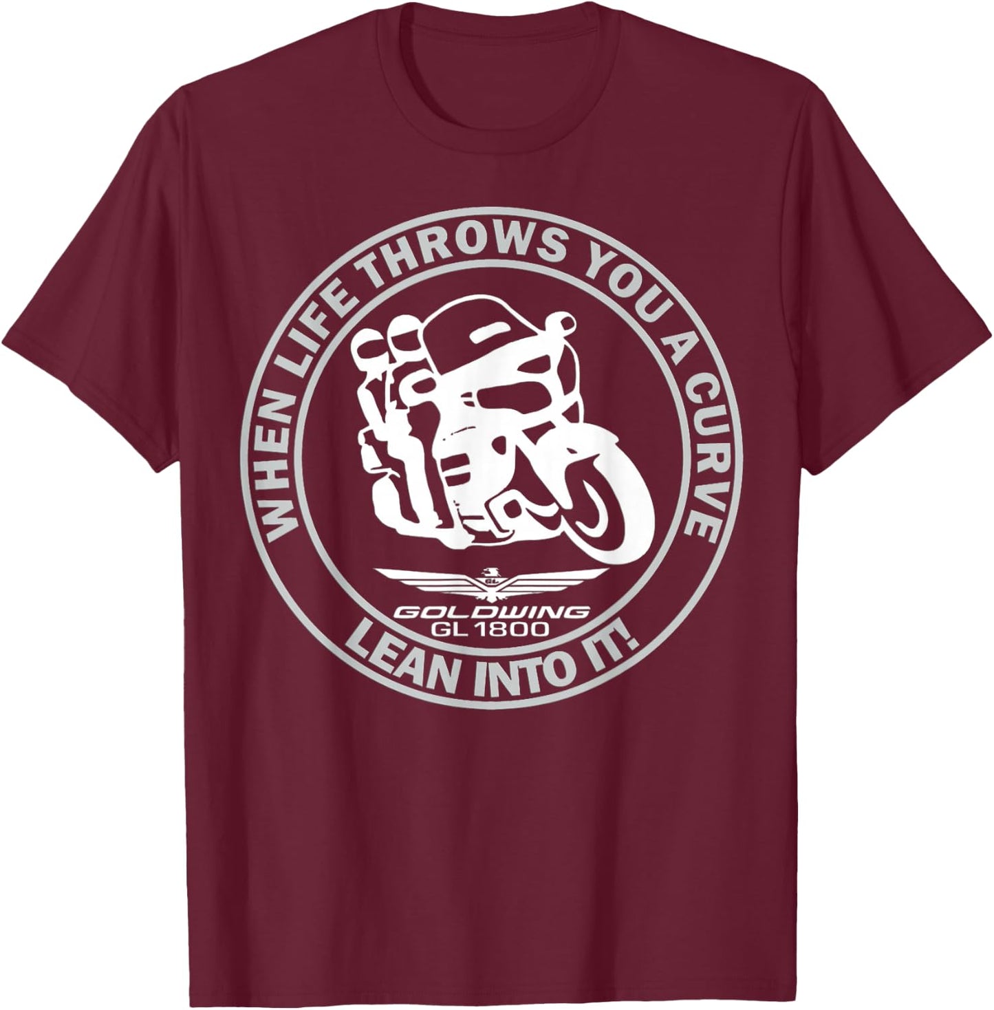 Gl1800 T-Shirt - T-Shirt | Maroon