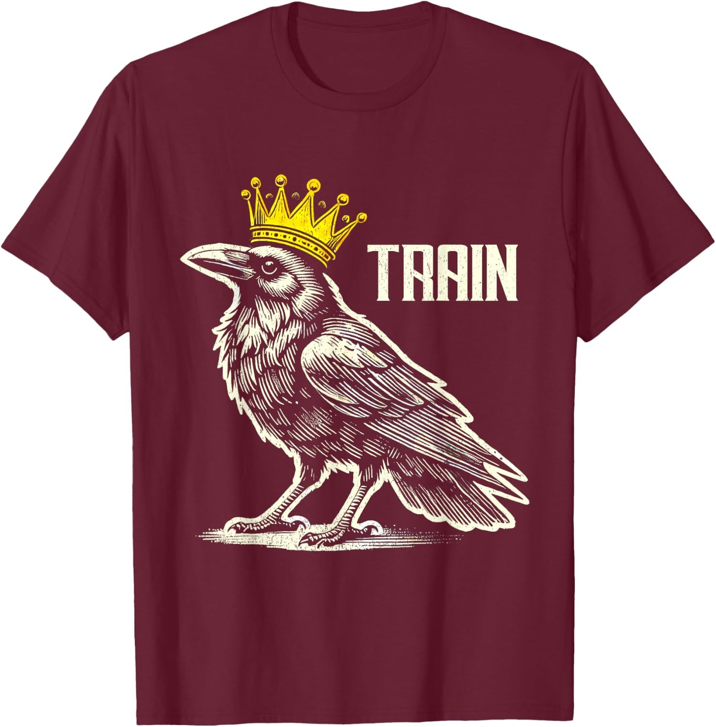 Trains Vintage Art Musician Awesome Outfits Animal Lovers T-Shirt - T-Shirt | Maroon