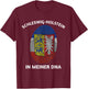 Schleswig-Holstein in Meine DNA Flag Fingerprint T-Shirt - T-Shirt | Maroon