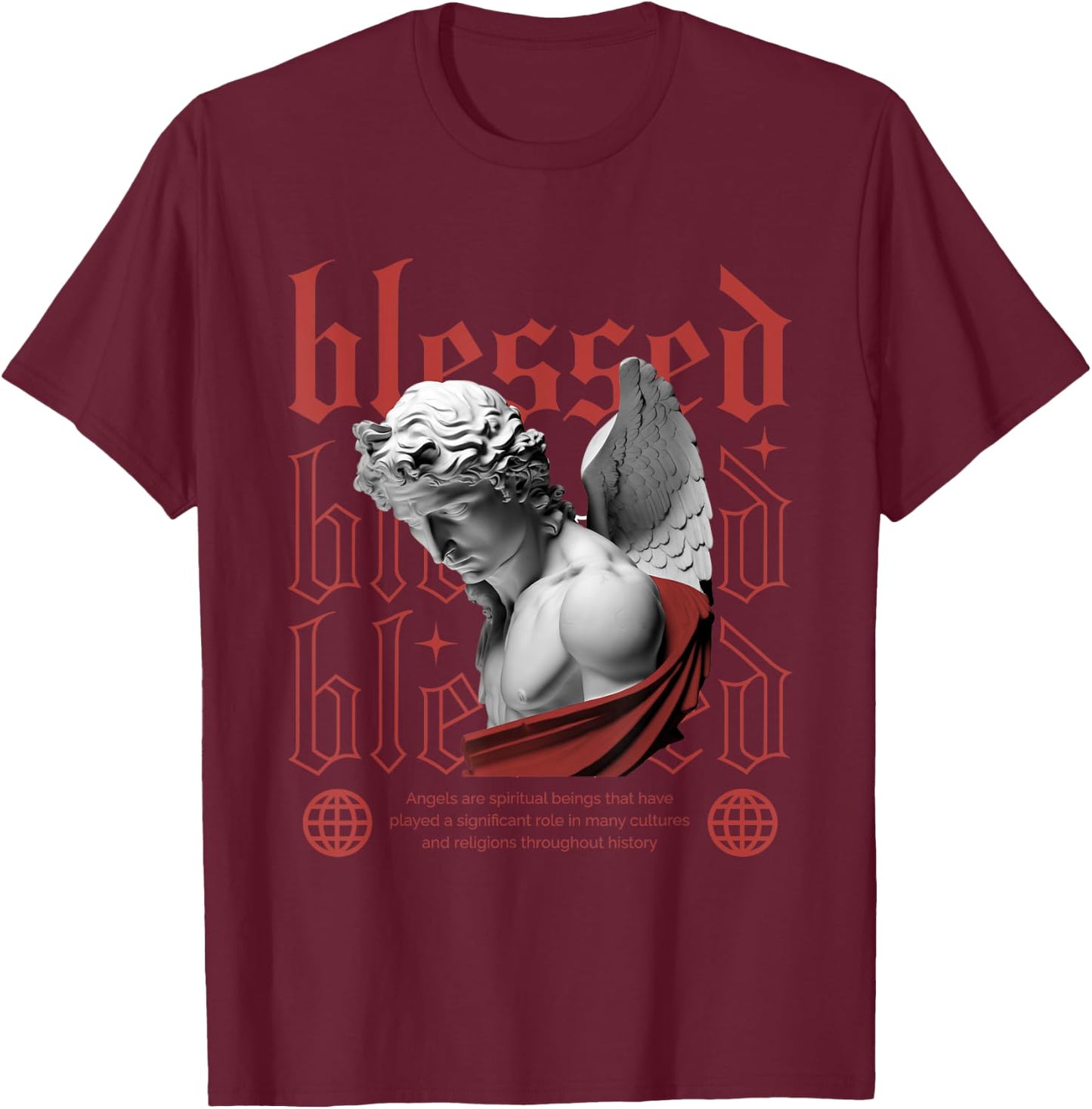 Blessed Dune Red 13s Matching Women T-Shirt - T-Shirt | Maroon