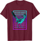 Vintage Roadrunner Gifts Roadrunner Bird Vintage Retro - -Adults, -Kids - Black - Short Sleeve - Crew Collar - Classic Fit - Cotton, Polyester Blend - Small T-Shirt - T-Shirt | Maroon