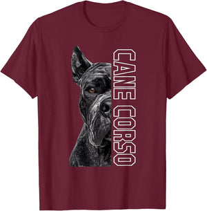Cane Corso T-Shirt - T-Shirt | Maroon