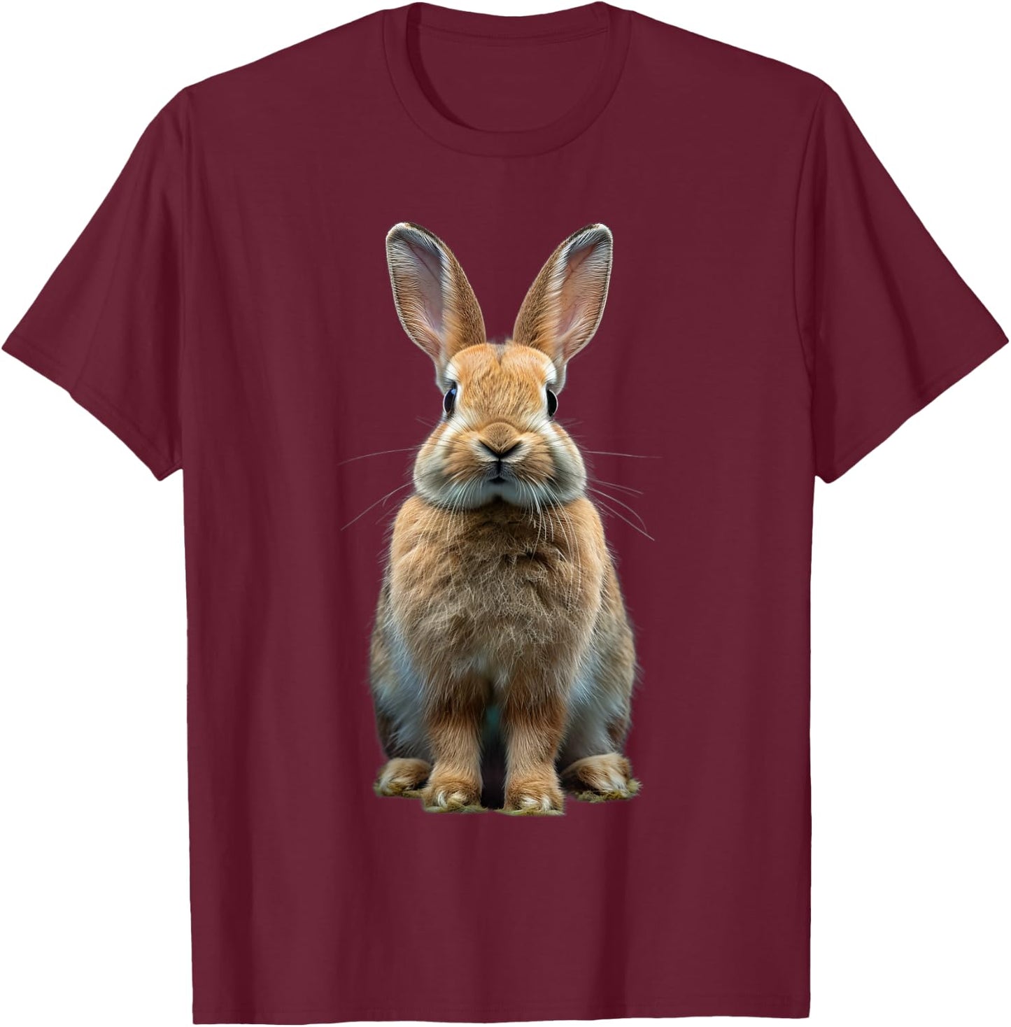 Rabbit T-Shirt - T-Shirt | Maroon