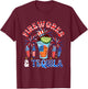 Fireworks And Tequila 4th Of July US Flag Fireworks Dinker T-Shirt - T-Shirt | Maroon