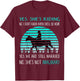 Yes She's Riding no i Don't Know When She'll be home T-Shirt - T-Shirt | Maroon