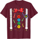 Carnival Clown Face Circus Costume Kids Men Women Carnivals T-Shirt - T-Shirt | Maroon
