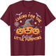 Caring For The Cutest Little Pumpkins Halloween Nurse T-Shirt - T-Shirt | Maroon