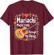 Traditional Mexican Cultural Music Mariachi Lover Fiesta T-Shirt - T-Shirt | Maroon