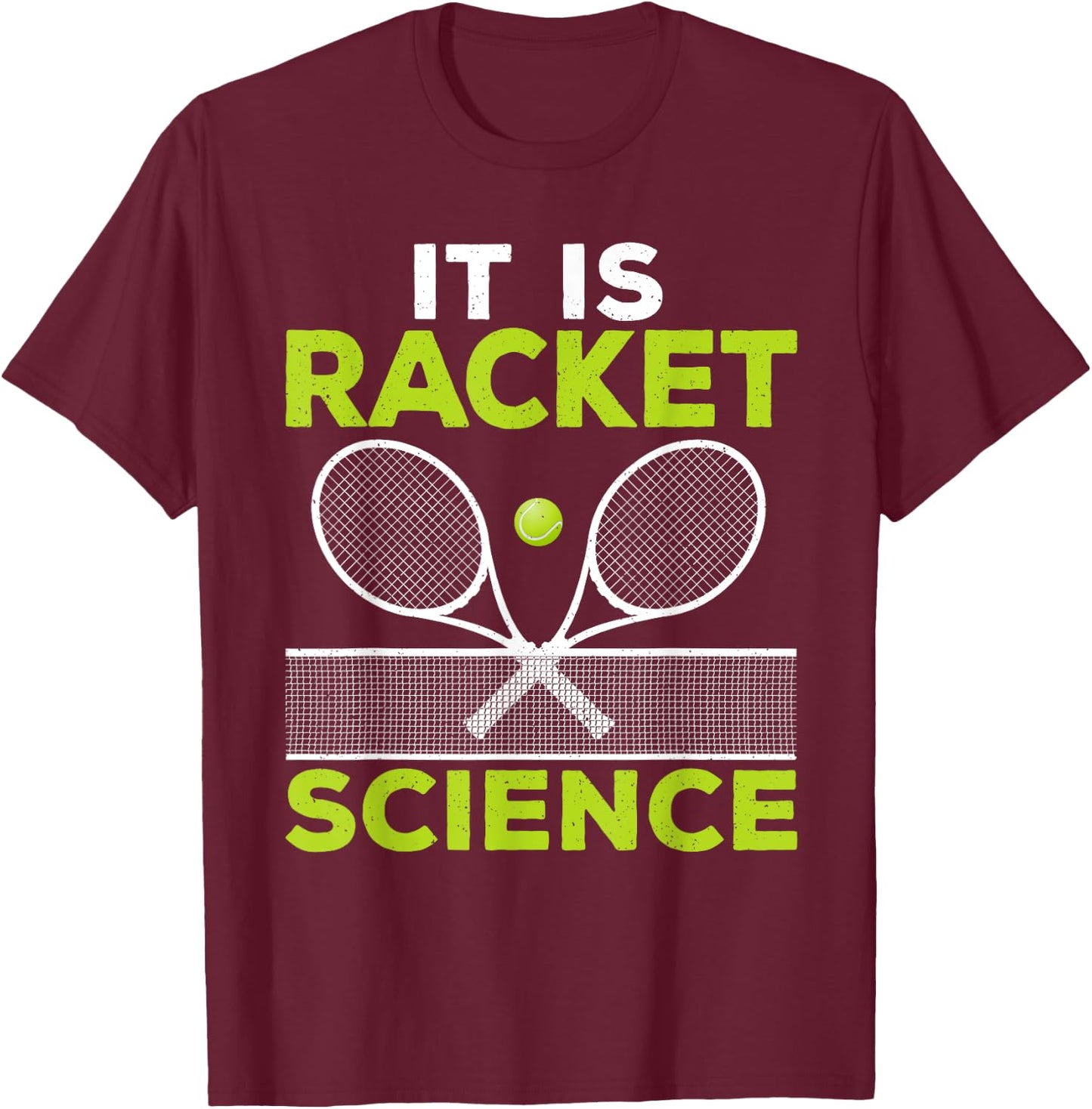 Cool Tennis Design Women Tennis Lover Tennis Player T-Shirt - T-Shirt | Maroon