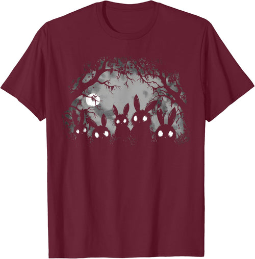 Creepy Cute Bunny Rabbits Alt Goth Grunge Horror Aesthetic , Small, Black