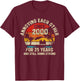Annoying Each Other Since 2000 25th Wedding Anniversary T-Shirt - T-Shirt | Maroon