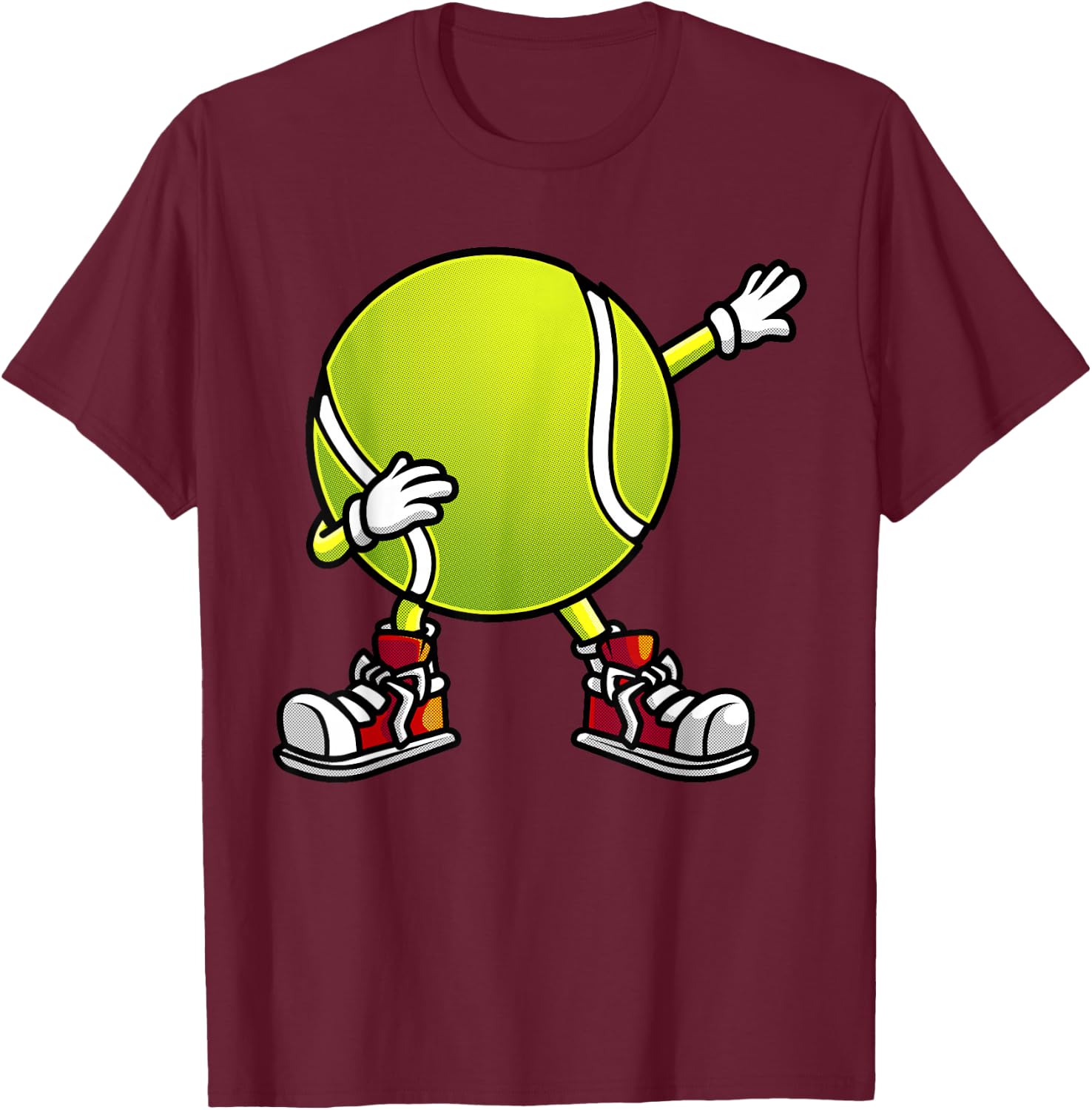 Best Tennis Design Women Tennis Lover Tennis Player T-Shirt - T-Shirt | Maroon