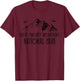 Great Smokey Mountains National Park Vintage Tennessee T-Shirt - T-Shirt | Maroon