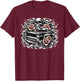 Chicano Mexican Cultura Culture Latino Lowriders Classic Car T-Shirt - T-Shirt | Maroon