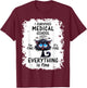 I Survived Medical School Graduation 2025 T-Shirt - T-Shirt | Maroon