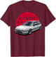 ef civic ef9 Japanese car T-Shirt - T-Shirt | Maroon