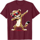 Dabbing Cheetah Sunglasses Cheetah Animal T-Shirt - T-Shirt | Maroon