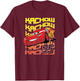 Cars - Kachow 95 T-Shirt - T-Shirt | Maroon