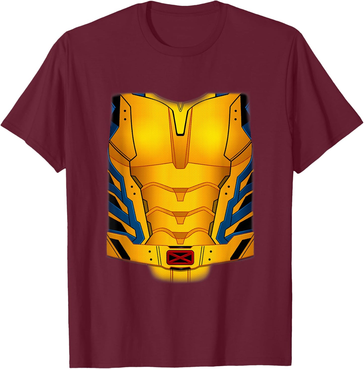 Marvel Deadpool & Wolverine Halloween Wolverine Costume T-Shirt - T-Shirt | Maroon