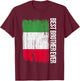 Best Italian Brother Ever Funny Italy Siblings Saying T-Shirt - T-Shirt | Maroon