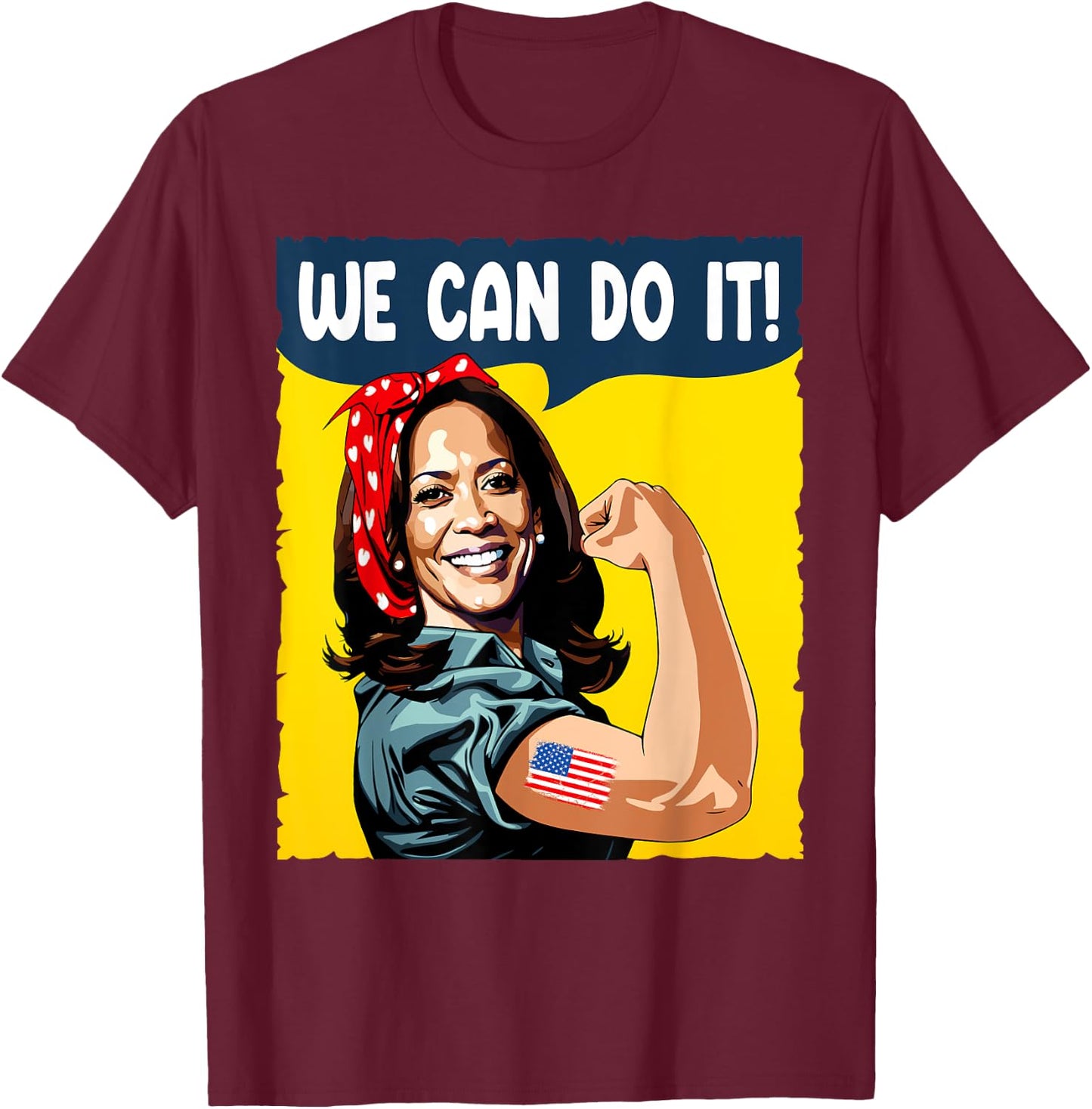 We Can Do It Kamala Harris 28 Vote For 2028 President Kamala T-Shirt - T-Shirt | Maroon