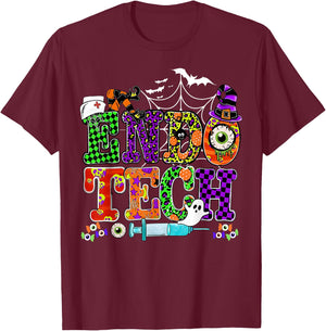 Endo Tech Halloween GI Gastroenterology Nurse Colonoscopy T-Shirt - T-Shirt | Maroon